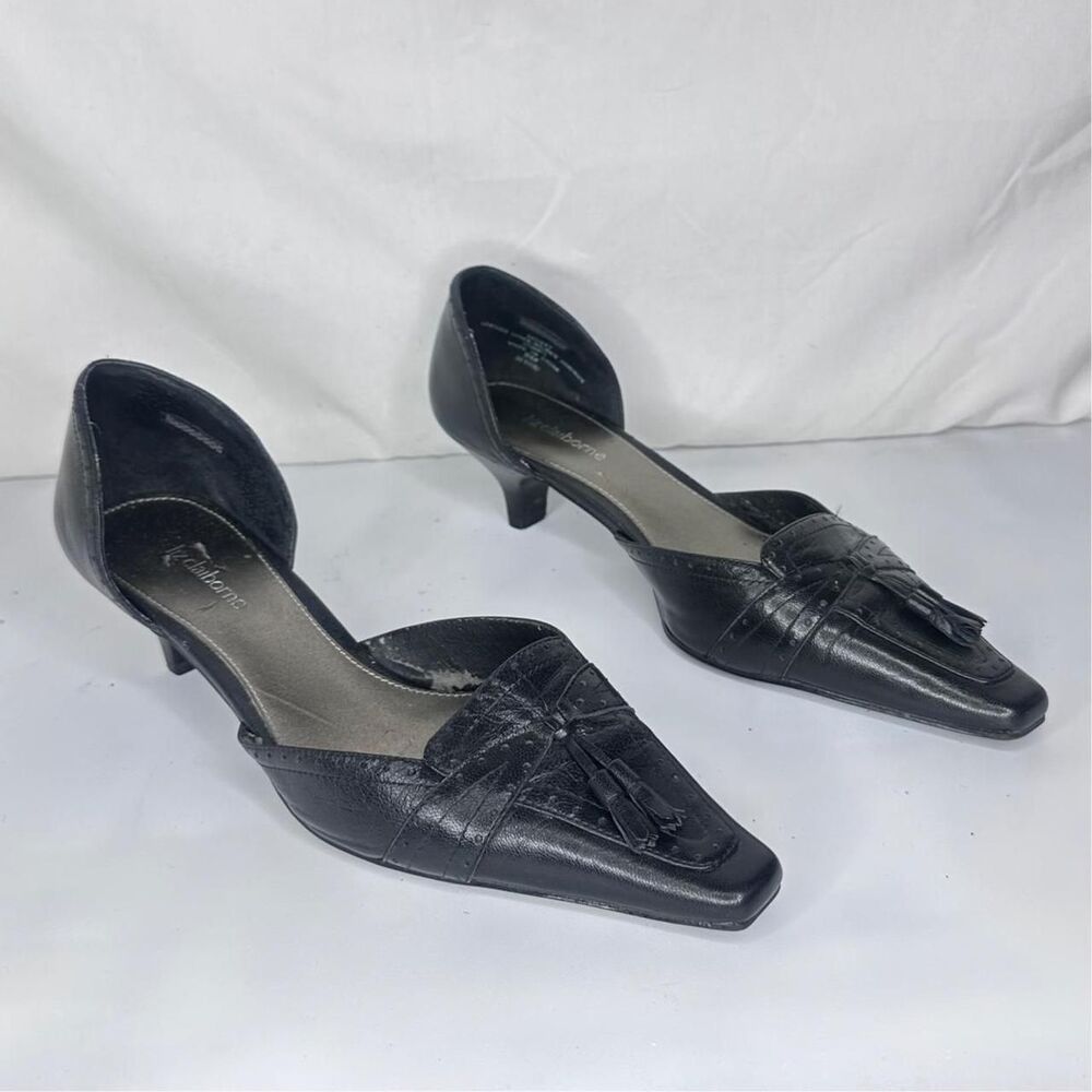 Liz-claiborne Women's Black and Grey Courts